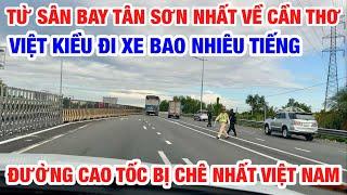 TRẢI NGHIỆM HÀNH TRÌNH TỪ SÂN BAY TÂN SƠN NHẤT VỀ CẦN THƠ