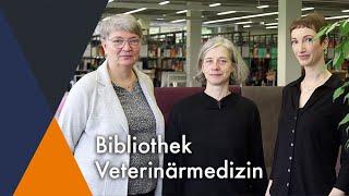 Tour durch die Bibliothek Veterinärmedizin