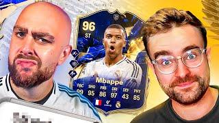 FC25 Squad Builder Showdown! TEAM OF THE YEAR MBAPPE!!!