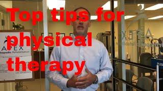 Top Tip for Best Physical Therapy Results