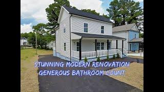 Renovated 4 BDRM Home For Sale Downstairs Suite Petersburg, VA +$399K+