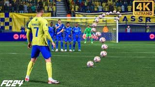 EA FC 24 - Knuckleball Free Kick Compilation  4K