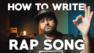 HOW TO WRITE A RAP SONG HINDI (STRUCTURE OF RAP SONG) 2020