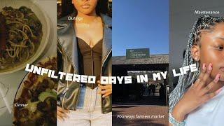 VLOG: UNFILTERED DAYS IN MY LIFE [shopping, maintenance week, outings] | South African YouTuber