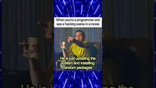 Caught in 4K by a programmer  `Meme  11` #computer #programming #memes #movie