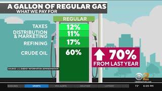 Why are gas prices so high? Experts say globally priced crude oil is mostly to blame