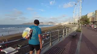 Las Palmas Las Canteras Strand 20 Grad