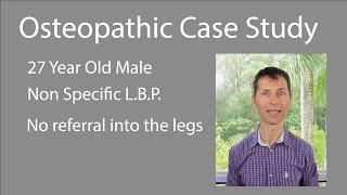 Osteopathic Case Study Tutorial