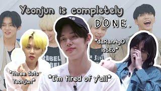 [TXT] Yeonjun being done with everything