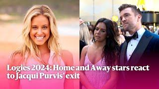 Logies 2024: Home and Away stars react to Jacqui Purvis’ 'upsetting' exit | Yahoo Australia