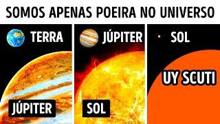 Você Se Sentirá Minúsculo Observando o Verdadeiro Tamanho do Universo