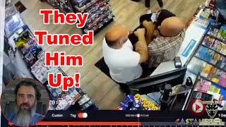 Armed Robber Gets Worked Over By Defenders in Canada