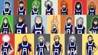 Class 1B All Quirks | My Hero Academia