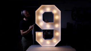 DIY Marquee Letters & Numbers: How to Wire Step-by-Step Guide