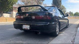 Acura integra DC sports headers sound clip