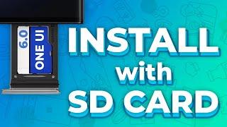 How to install One UI 6 Beta on supported Samsung Galaxy devices - SD Card Method - Android 14 Beta