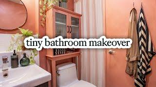 I can't limewash my bathroom so here's how I hacked it | small bathroom makeover