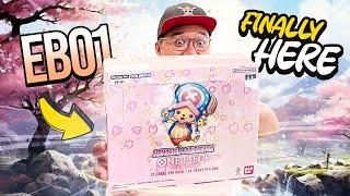 EB-01 IS FINALLY HERE! (English) Booster Box with 3 Hits! One Piece TCG Opening, Memorial Collection