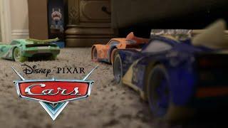 Disney Cars Glow Racers Ryan “Inside” Laney, Dan Carcia, Chase Racelott Next Gens Review