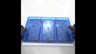MFS chocolate mold code: 1503 (Labyrinth Tablet)