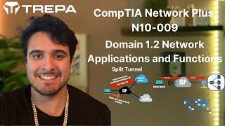 CompTIA Network Plus N10-009 Full Course | Domain 1.2 Network Applications and Functions