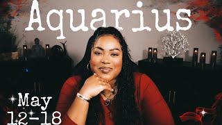 AQUARIUS ︎ The Next 7 Days Will Rewrite Your Destiny  MAY 12-18 𖢏 Aquarius Sign