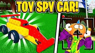 Working Spy Camera Toy Rc Car In Build A Boat For Treasure In Roblox