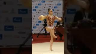 Julija Ivanova - Lithuania rhythmic gymnastic - ginástica гимнастический gimnastică व्यायाम 体操 체조