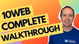 10Web AI Builder + Complete Feature Walkthrough