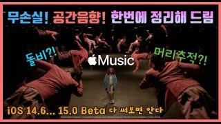 애플 뮤직 무손실, 돌비 애트모스 공간음향?! iOS 15 Beta 를 써보니 알겠다! 정리해 드림