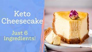 The BEST Keto Cheesecake (Award winning recipe!)