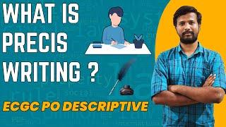 PRECIS WRITING NA ENNA | ECGC PO DESCRIPTIVE | MR. ABITH