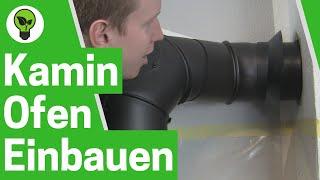 Kaminofen Einbauen  TOP ANLEITUNG: Wie Ofen- und Rauchrohr nachträglich an Holzofen Anschließen???