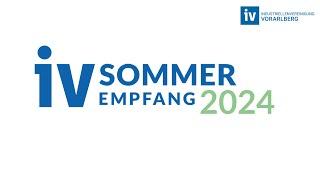 VOL.AT TV | LIVE - Sommeremepfang 2024 der IV Vorarlberg