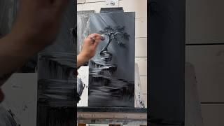 How To Paint FOLLOW YOUR HEART ️ acrylic painting shorts videos
