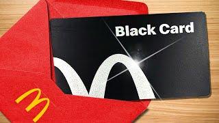 Wie ich McDonalds überzeuge, mir die BLACKCARD zu geben