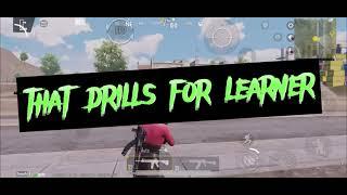 DRILLS FOR BEGINNERS IN BGMI @Fearislive