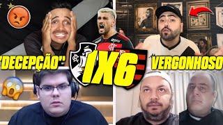 REAÇÕES DOS VASCAÍNOS REVOLTADOS COM GOLEADA DO FLAMENGO! REACT VASCO 1X6 FLAMENGO