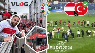 Austria 1-2 Türkiye  EURO 2024 Round Of 16 | Stadium Vlog | Live #türkiye