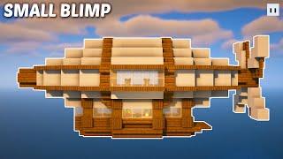 Minecraft : How to Build a Small Blimp Base | Floating Base