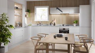 Matt White & Oak Economical Scandi Kitchen CGI #shorts