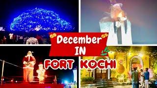 December in Fort kochi | Fort Kochi Christmas Tree | New Year Celebration 2025 | Jasmin Nooruniza