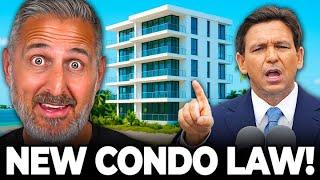 THIS New Law will Save Florida Condos!