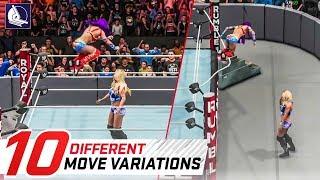 WWE 2K18 Top 10 Epic Move Variations!