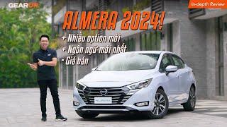 Đánh giá Nissan Almera 2024: GIẢM giá, TĂNG NHIỀU trang bị và đáng nói nhất vẫn là VẬN HÀNH | GU