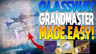 The FAST & EASY Way to Beat The GLASSWAY GRANDMASTER Nightfall! EASY ADEPT LOOT Farm! [Destiny 2]