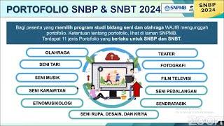 Ini Ketentuan Portofolio pada Pendaftaran SNBP dan SNBT 2024  - SNPMB 2024