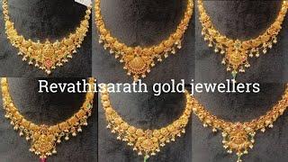 18 grams below necklaces|| gold necklace|| light weight gold necklace designs|latest gold necklace