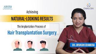 Hair Transplantation Surgery: Implantation Process by Dr. Urvashi Chandra | #hairtransplantsurgeon