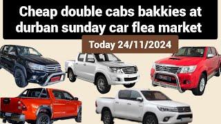 Affordable d.cab bakkies at durban sunday cars flea.market today 24/11/2024